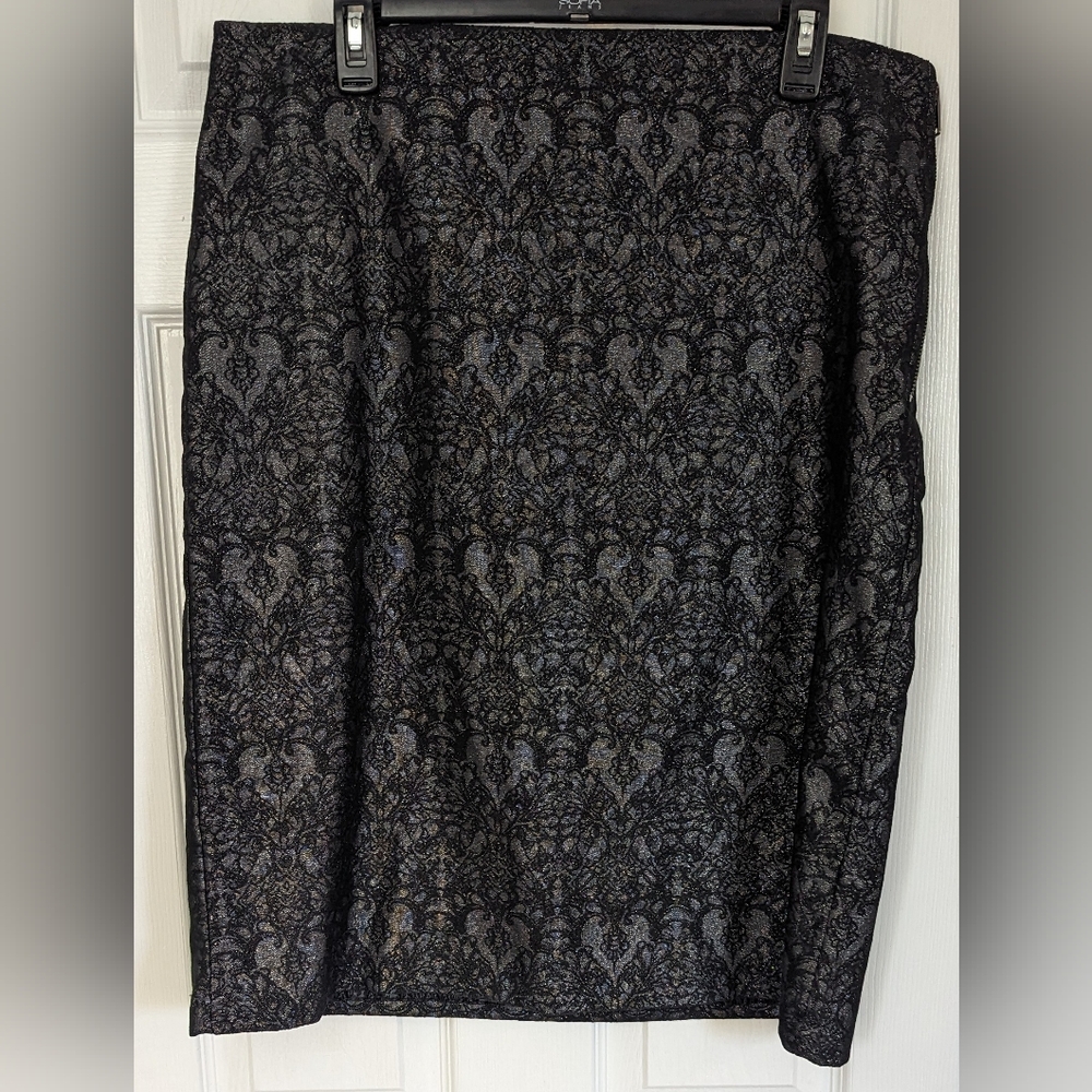 Worthington Women's 3 Piece Glitter Lace Design Suit Sz L/14 - Picture 10 of 11